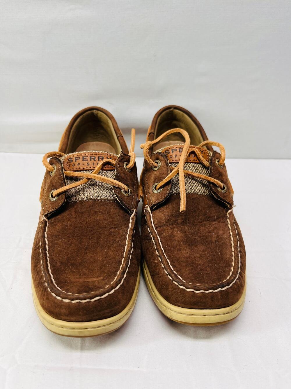 Sperry Top-Sider Speedy Leather Boat Shoes Women's Size 9 Slip-On Casual